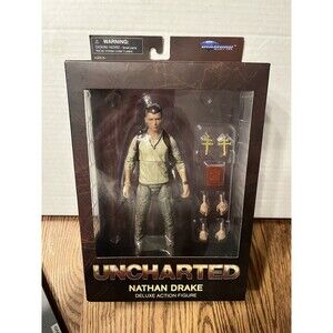 Uncharted (2022) Nathan Drake Deluxe 7” Scale Action Figure Diamond Select